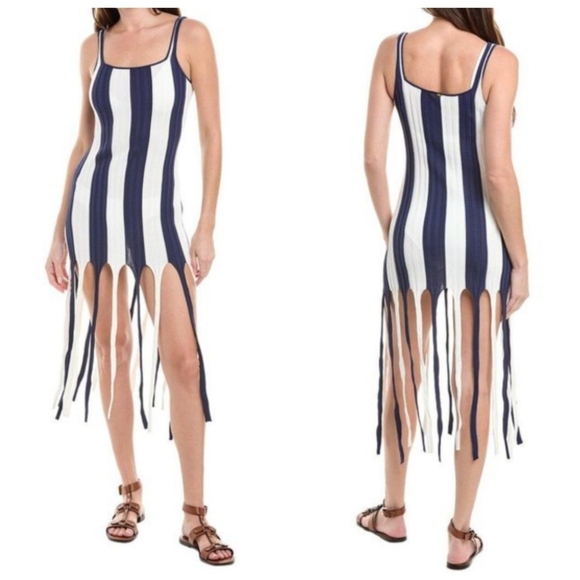 PQ Swim Piper Fringe Dress NWT XS/S - Picture 5 of 9